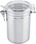 Stainless Steel Vacuum Sealed Coffee Container Storage Jar For Sugar Tea Bean (Extra Large 57L 13.1 X 14.4 X 18.5in)